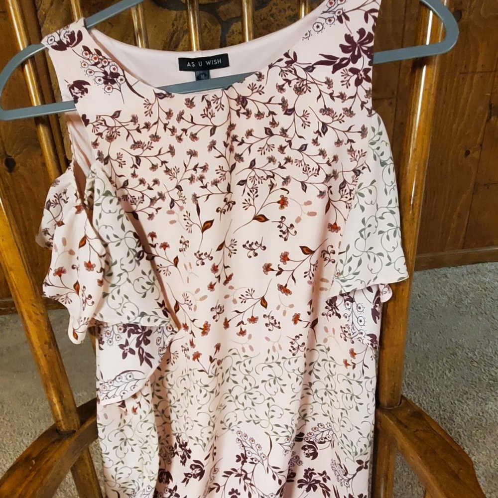 Pink Flowery Dress